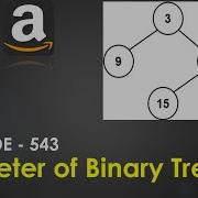 LeetCode 543 Diameter Of Binary Tree