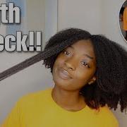 LENGTH CHECK BEFORE TWO MONTH NATURL HAIR GORWTH CHALLENGE