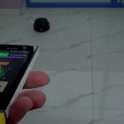 Android Controlled Bluetooth Based Robot Robokits Roundbot With Rhino Board And Bluetooth UART
