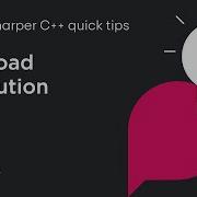 ReSharper C Quick Tips Overload Resolution