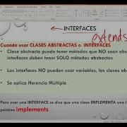 Programación Orientada A Objetos Interfaces En Java Ejemplo Teoría Y Práctica