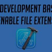 IOS Development 49 Enable File Extensions
