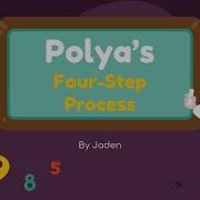 George Polya And His Four Step Process