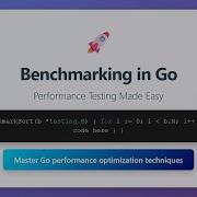 Go Benchmarking Master Performance Testing In Go