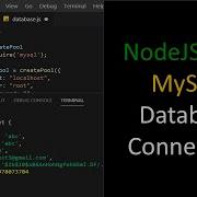 MySQL Database Connection From Node Js Application