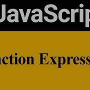 Function Expression In JavaScript Hindi