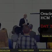 Oracle Fusion HCM Training Fusion Navigation FSM Setup RBAC Security Basics HCM Day 2 Demo