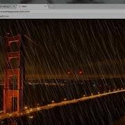 Rain And Lightning Effect HTML CSS 2018