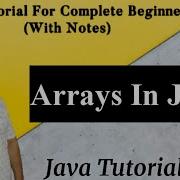 Arrays In Java Basic Understanding Of Java By Harvinder Singh
