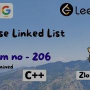 Reverse Linked List C Leetcode Problem Number 206 In CPP ZlozieCode Code