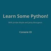 Console IO