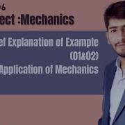 Application Of Lambda Mu Theorem Brief Explanation Of Example 01 02 Mechanics Mechanics