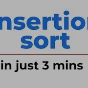 Insertion Sort Explained Visual Demo Code Complexity