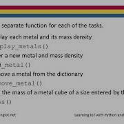 Dictionary Lesson Python Programming Learning IoT