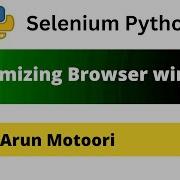 Maximizing Browser Window Selenium Python