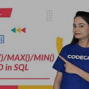 COUNT MAX MIN ROUND In SQL Learn SQL CodeChef Learn Series