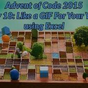 Advent Of Code 2015 Day 18 Like A GIF For Your Yard Using Excel