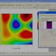 Graphing Origin Contour Plots And Color Mapping Part 2 Customizing A Contour Plot