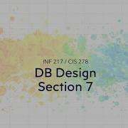 Oracle DB Design Section 7 Arcs Hierarchical And Recursive Relationships
