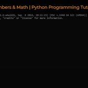 Python Programming Tutorial 2 Mastering Numbers And Math Operations