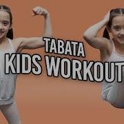 9 Year Old Leads Tabata Workout For Kids