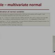 STRUCTURAL RELIABILITY Lecture 07 Module 07 Linear Combination Of Normal Random Variables
