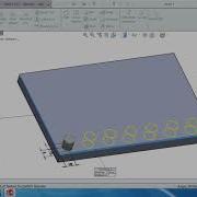 Solidworks Tutorial Solidworks Tutorial Linear Pattern And Circular Pattern