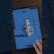 The Process Of Drawing A Building Feather3d 3dcg Art