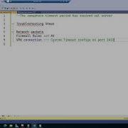 001 Semaphore Timeout Period Has Expired SQL Server