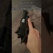 How To Make Cardboard Pistol Gun Cardboardgun Cardboard Tutorial Dc Fyp