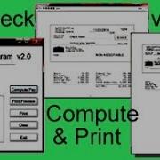 Visual Basic Print The Paycheck