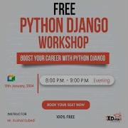 Free Python Django Workshop Day 1 XDezo Learning