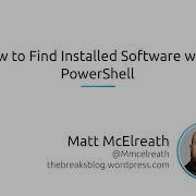 How To Find Installed Software With PowerShell