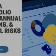 Build A Portfolio Using Annual Returns Annual Risks Python