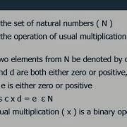 BINARY OPERATION AND THE CLOSURE PROPERTY