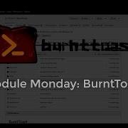 Module Monday BurntToast
