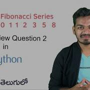 25 Fibonacci Series In Python Python Tutorial For Beginners In Telugu