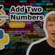 Add Two Numbers Python Solution LeetCode 2