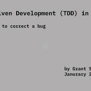 Test Driven Development TDD In Node Write A Bug Fix Unit Test First