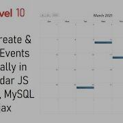 How To Create And Display Events Dynamically In Fullcalendar JS With PHP MySQL And Ajax