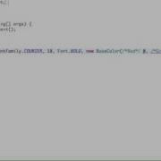 JAVA Programming Tutorial PDF With Java 04 Fonts