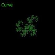 Dragon Curve Simulation Algorithmic Fractal Pattern