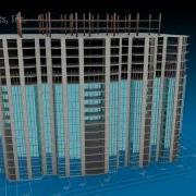 Blueprint Building Construction 3D