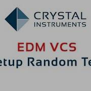 EDM VCS Random Vibration Test Setup