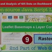Raster Layer As Basemaps Layers Control GIS Data On Web With Leaflet JS API 9 GISSchools