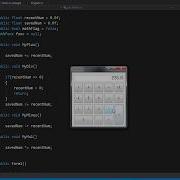 C Calculator Code Visual Studio Winform