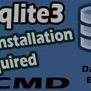 Sqlite3 Download No Installation Part 01 How To Download Sqlite3 Sqlite3 Using Command Prompt