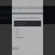 What S The Output Of Following Python Programming Code Python Programming Language Quiz