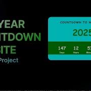 New Year Countdown Website Using HTML CSS JS Full Tutorial With Source Code
