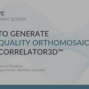 How To Generate High Quality Orthomosaics With Correlator3D